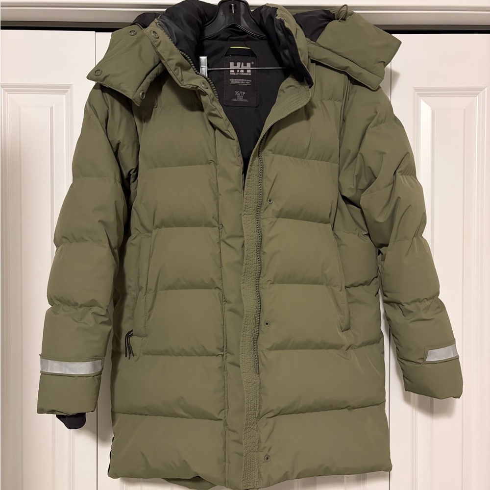 Helly Hansen Women’s Aspire Winter Coat Sz XS in Sage Green